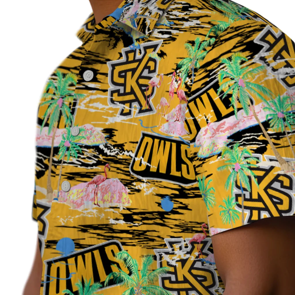 Kennesaw State Owls Flamingo Retreat 2026 Hawaiian Shirt – Moonbestprint