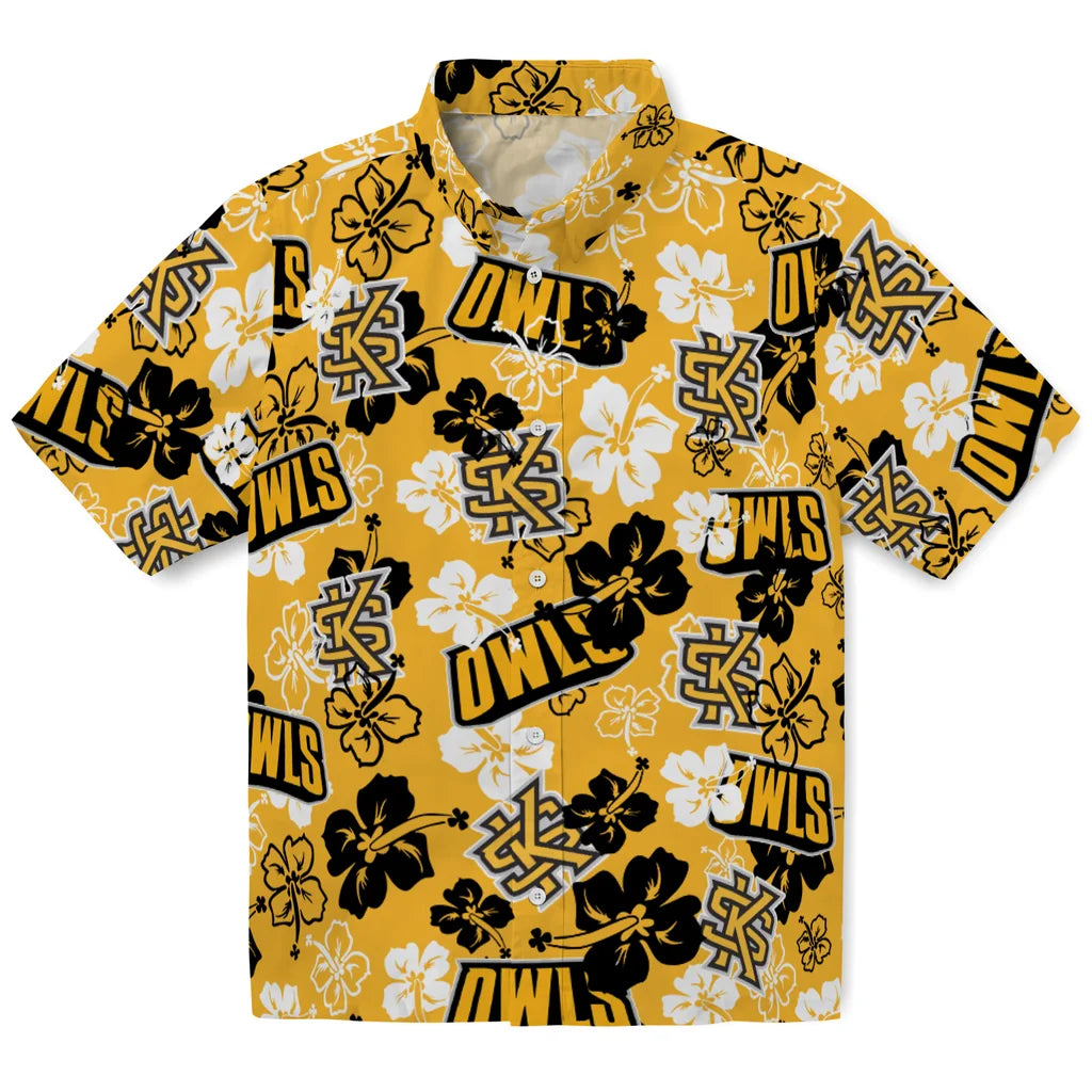 Kennesaw State Owls Hibiscus Bloom Hawaiian Shirt – Moonbestprint