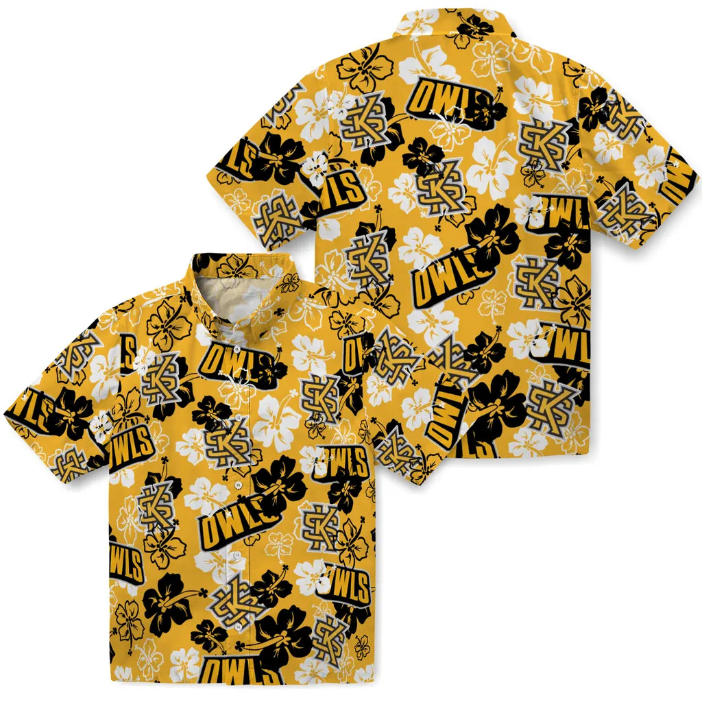 Kennesaw State Owls Hibiscus Bloom Hawaiian Shirt – Moonbestprint