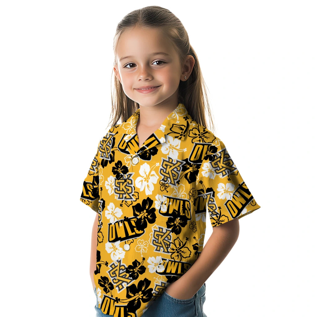Kennesaw State Owls Hibiscus Bloom Hawaiian Shirt – Moonbestprint