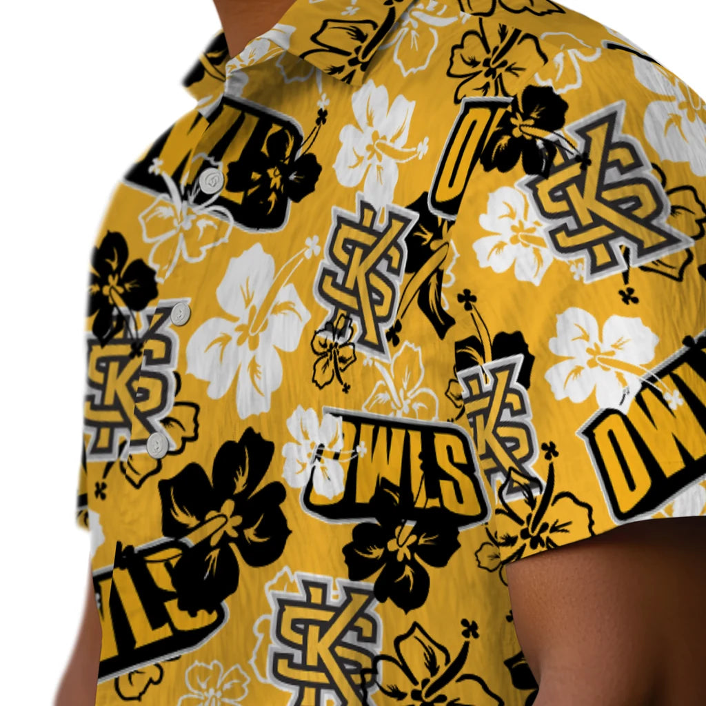 Kennesaw State Owls Hibiscus Bloom Hawaiian Shirt – Moonbestprint