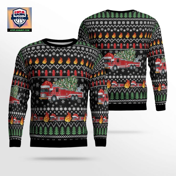 Kentucky Lexington Fire Department Christmas Sweater 3D ? Usalast