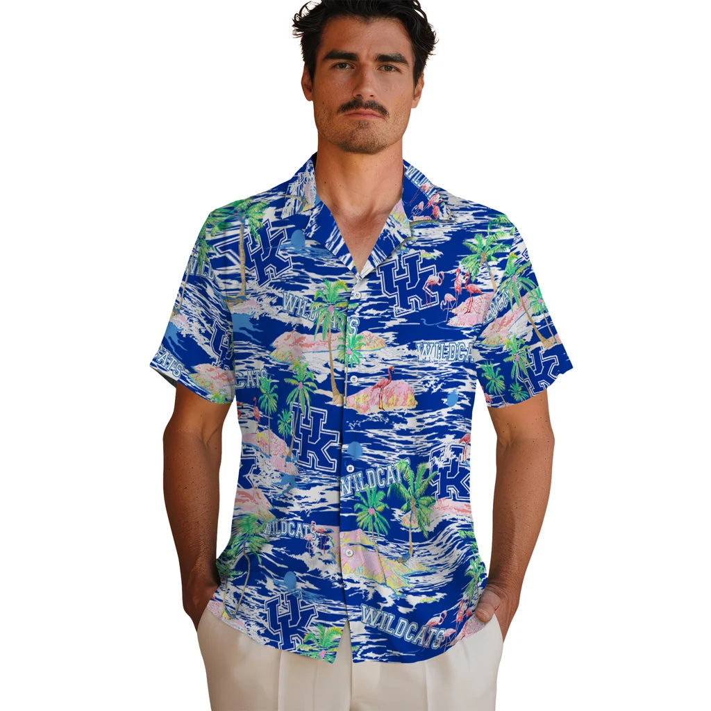 Kentucky Wildcats Flamingo Retreat 2026 Hawaiian Shirt – Moonbestprint