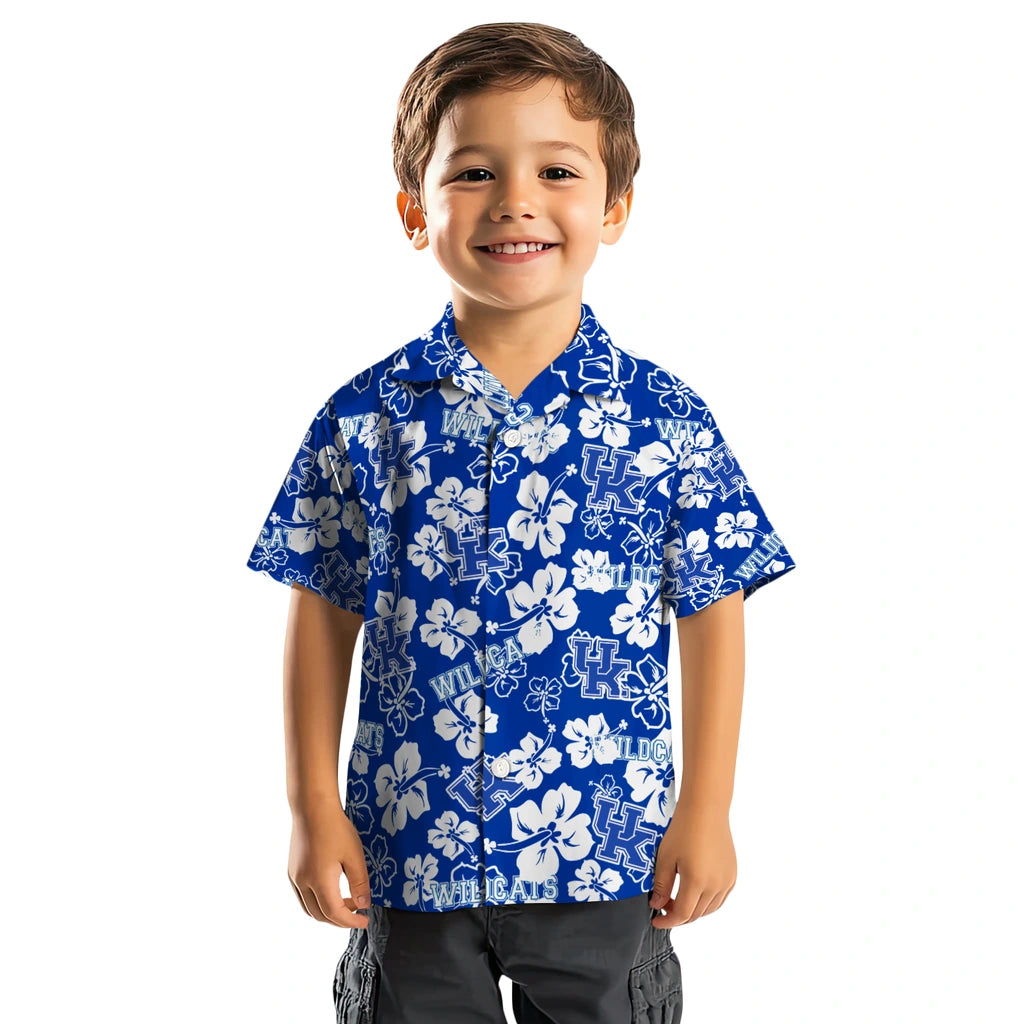 Kentucky Wildcats Hibiscus Bloom Hawaiian Shirt – Moonbestprint
