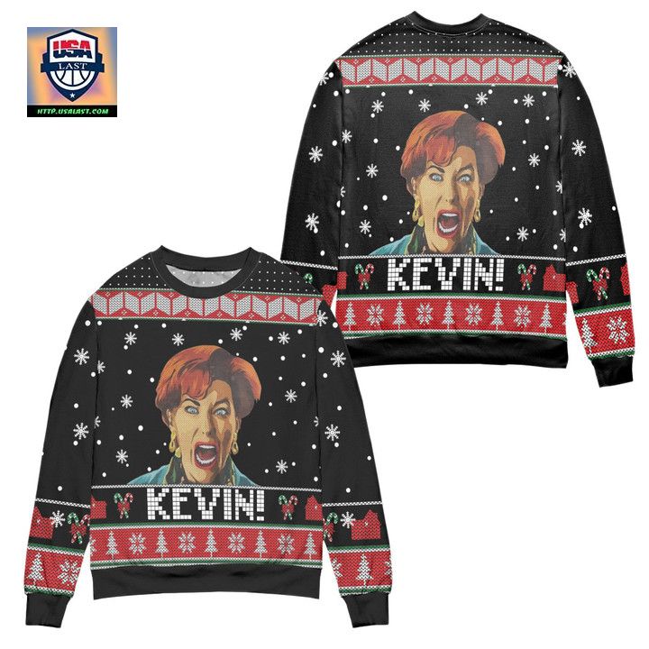 Kevin Meme Home Alone Snowflake Christmas Pattern Ugly Christmas Sweater ? Usalast