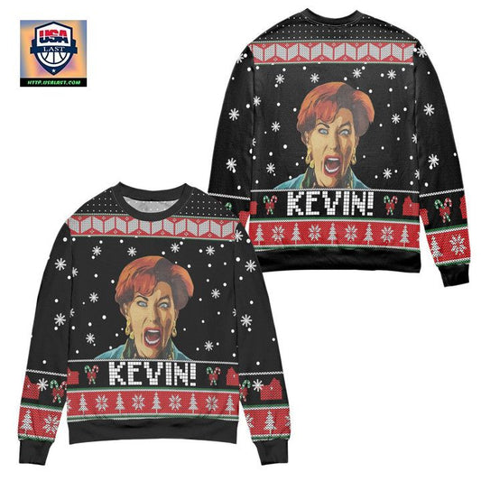 Kevin Meme Home Alone Snowflake Christmas Pattern Ugly Christmas Sweater ? Usalast