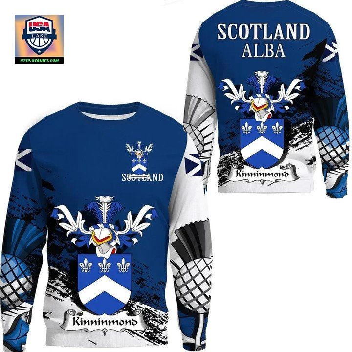 Kinninmond Scottish Family Crest Scotland Special Sweater A7 ? Usalast