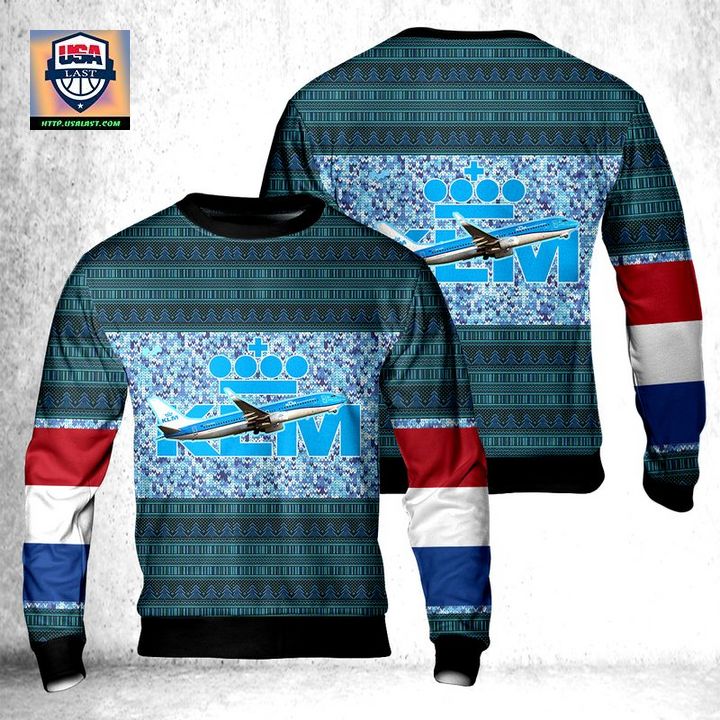 KLM Royal Dutch Airlines Boeing 737-8K2 Sweater 3D ? Usalast