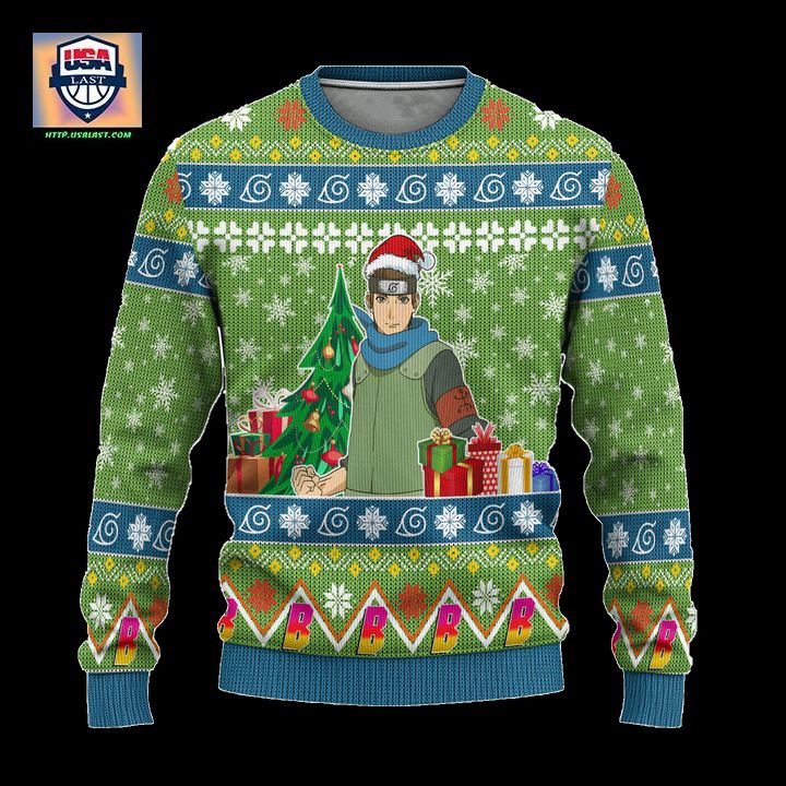 Konohamaru Sarutobi Anime Ugly Christmas Sweater Custom Boruto Xmas Gift ? Usalast