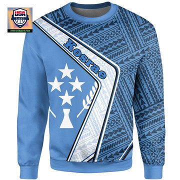 Kosrae Sweater ? Polynesian Coat Of Arms A224 ? Usalast