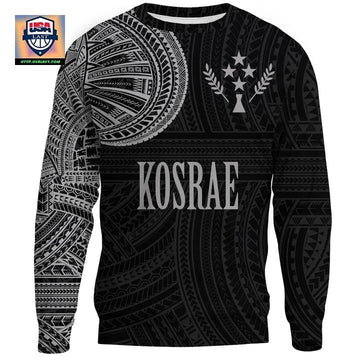 Kosrae Sweater Polynesian Tattoo Style A27 ? Usalast