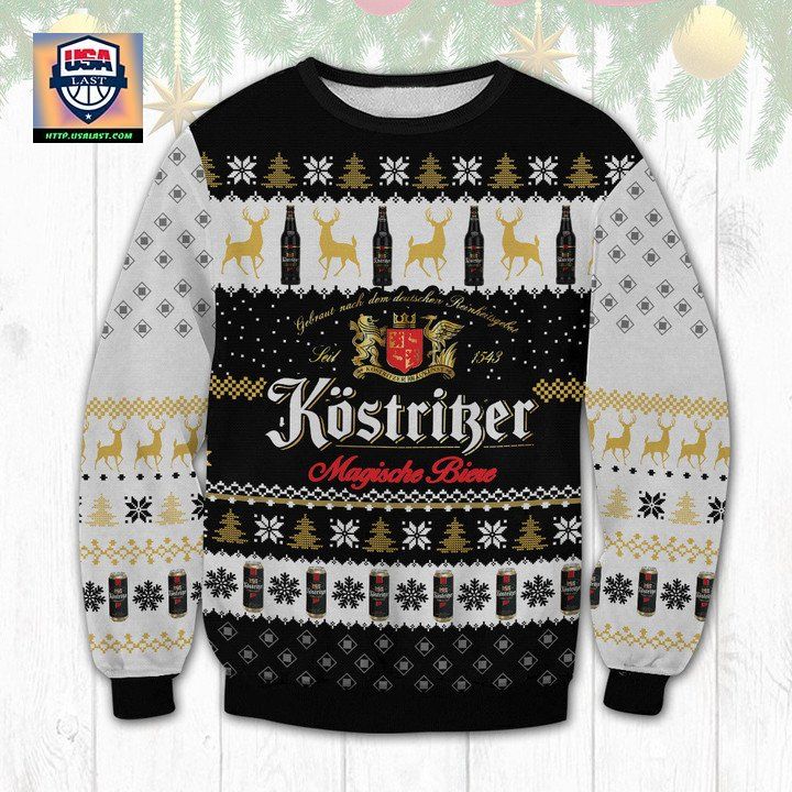 Kostritzer Schwarzbier Beer Ugly Christmas Sweater 2022 ? Usalast