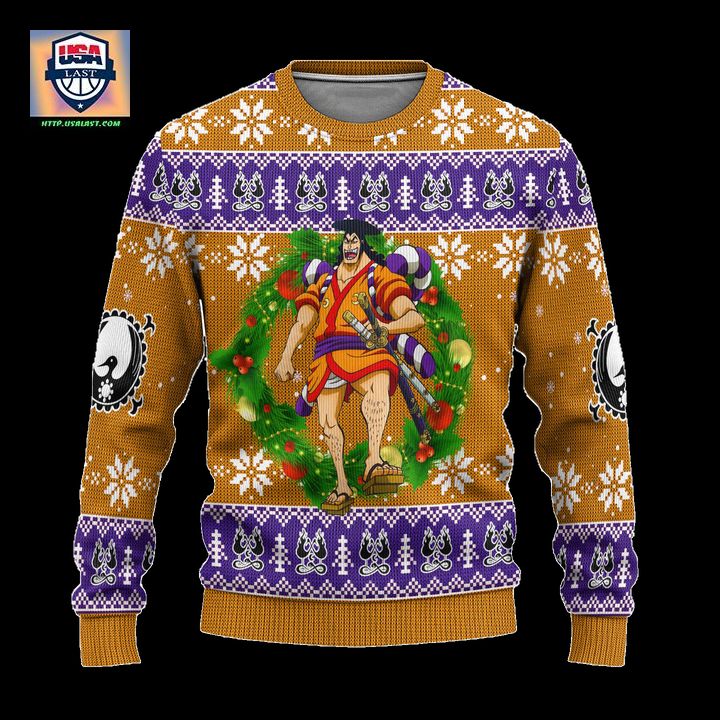 Kozuki Oden One Piece Anime Ugly Christmas Sweater Xmas Gift ? Usalast