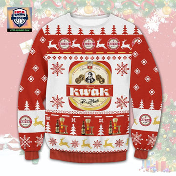 Kwak Beer Ugly Christmas Sweater 2022 ? Usalast