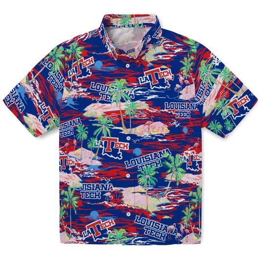 LA Tech Flamingo Retreat 2026 Hawaiian Shirt – Moonbestprint