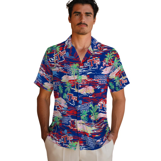 LA Tech Flamingo Retreat 2026 Hawaiian Shirt – Moonbestprint