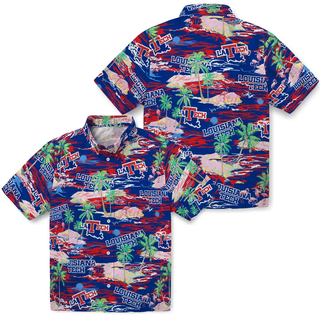 LA Tech Flamingo Retreat 2026 Hawaiian Shirt – Moonbestprint