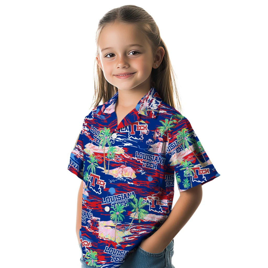 LA Tech Flamingo Retreat 2026 Hawaiian Shirt – Moonbestprint