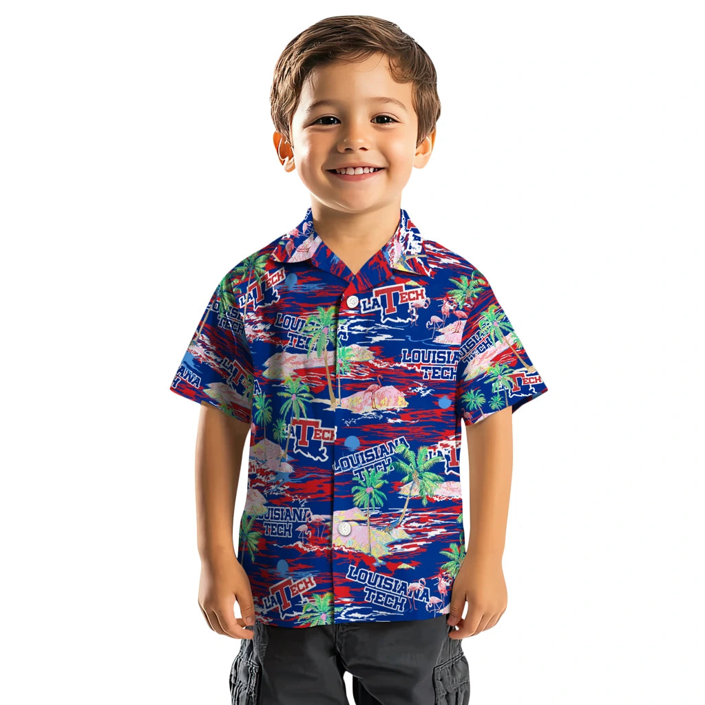 LA Tech Flamingo Retreat 2026 Hawaiian Shirt – Moonbestprint