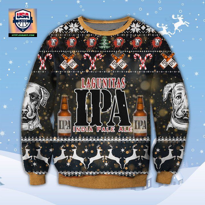 Lagunitas IPA Beer Ugly Christmas Sweater 2022 ? Usalast