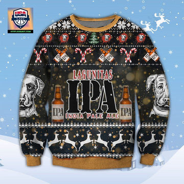 Lagunitas IPA Beer Ugly Christmas Sweater 2022 ? Usalast