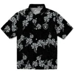 Las Vegas Raiders Hawaiian Shirt - 50th State Flower | Moonbestprint