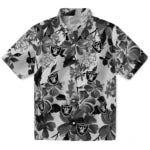 Las Vegas Raiders Hawaiian Shirt - Hibiscus Arrangement | Moonbestprint