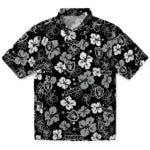 Las Vegas Raiders Hawaiian Shirt - Hibiscus Flower Design | Moonbestprint