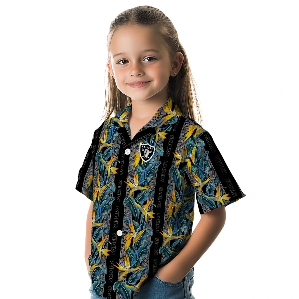 Las Vegas Raiders Hawaiian Shirt - Paradise Vines | Moonbestprint
