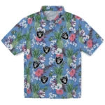 Las Vegas Raiders Hawaiian Shirt - Pineapple Bouquet | Moonbestprint