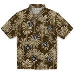 Las Vegas Raiders Hawaiian Shirt - Vintage Palm Tree | Moonbestprint