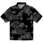 Las Vegas Raiders Hawaiian Shirt - Wave Palm | Moonbestprint