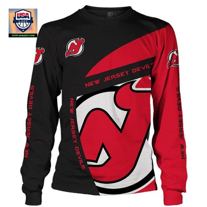 Lastest New Jersey Devils Sweater 3D Long Sleeve ? Usalast