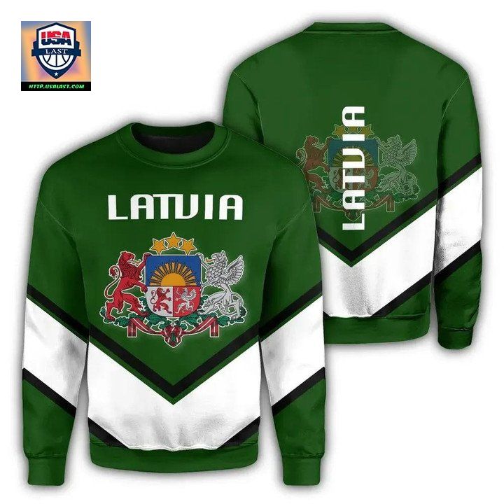 Latvia Coat Of Arms Sweater Lucian Style Jw5 ? Usalast