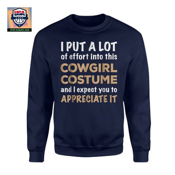 Lazy Halloween Costume For Quick Easy Cowgirl Theme Halloween Sweater ? Usalast
