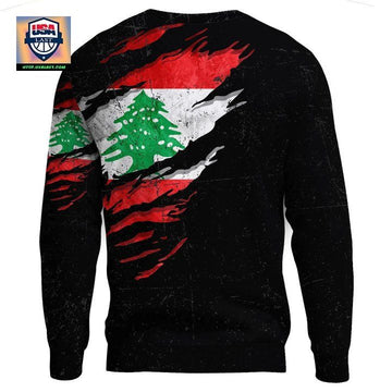 Lebanon In Me Sweater ? Special Grunge Style A31 ? Xc71 ? Usalast