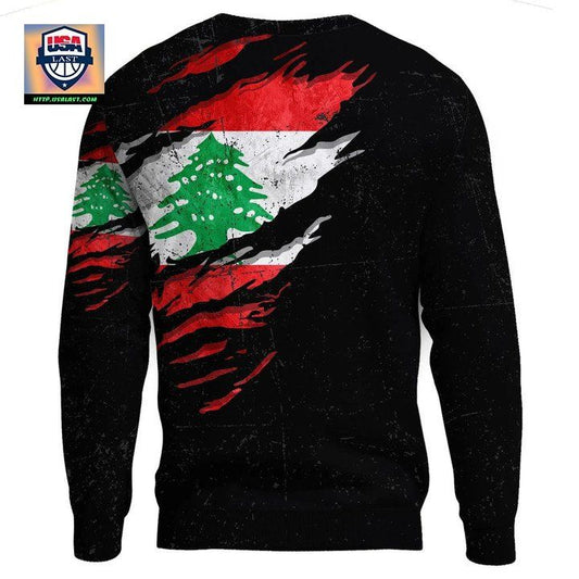 Lebanon In Me Sweater ? Special Grunge Style A31 ? Xc71 ? Usalast