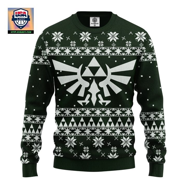 Legend Of Zelda Green Ugly Christmas Sweater Amazing Gift Idea Thanksgiving Gift ? Usalast