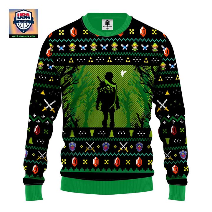 Legend Of Zelda Ugly Christmas Sweater Amazing Gift Idea Thanksgiving Gift ? Usalast