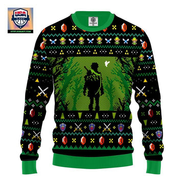 Legend Of Zelda Ugly Christmas Sweater Amazing Gift Idea Thanksgiving Gift ? Usalast