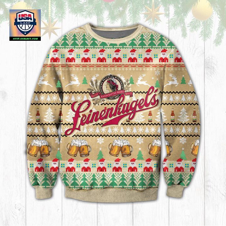 Leinenkugels Wisconsin Lager Ugly Christmas Sweater 2022 ? Usalast