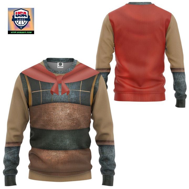 Li Shang General Mulan Costume Disney Ugly Christmas Sweater ? Usalast