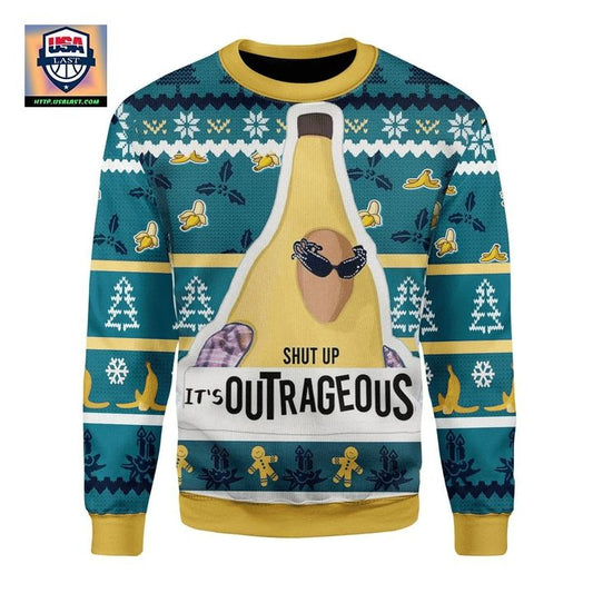 Liam Payne Shut Up It?s Outrageous Ugly Christmas Sweater 2022 ? Usalast