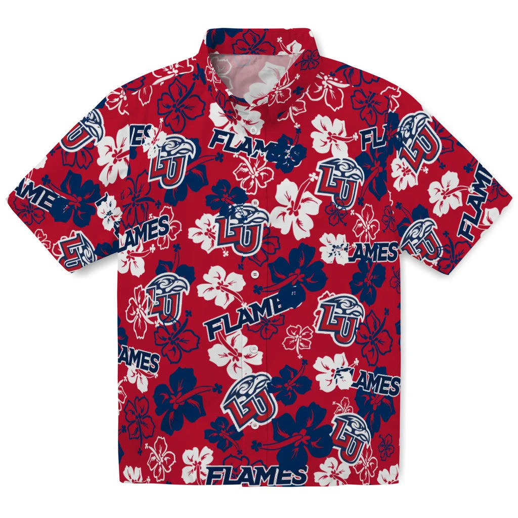 Liberty Flames Hibiscus Bloom Hawaiian Shirt – Moonbestprint