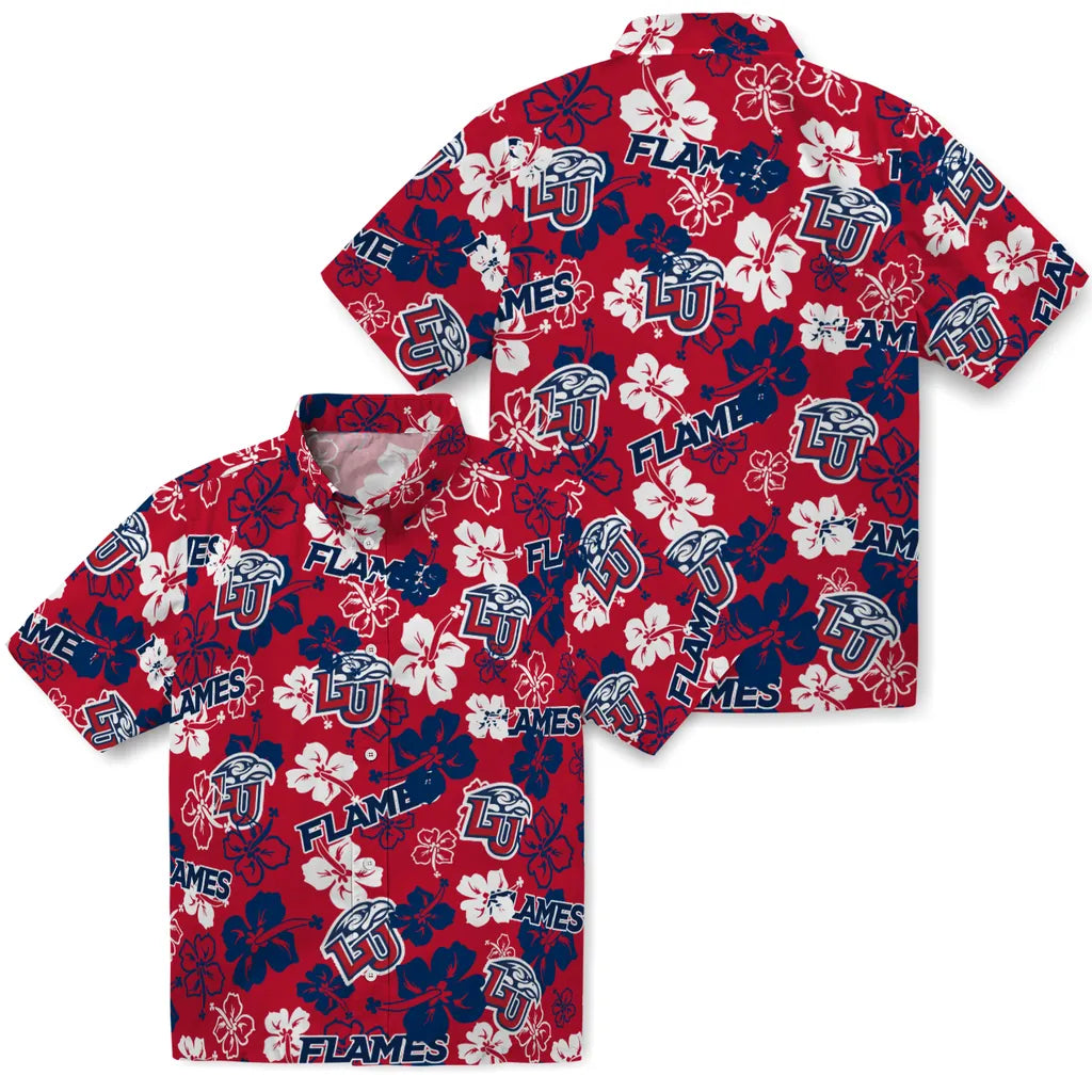 Liberty Flames Hibiscus Bloom Hawaiian Shirt – Moonbestprint