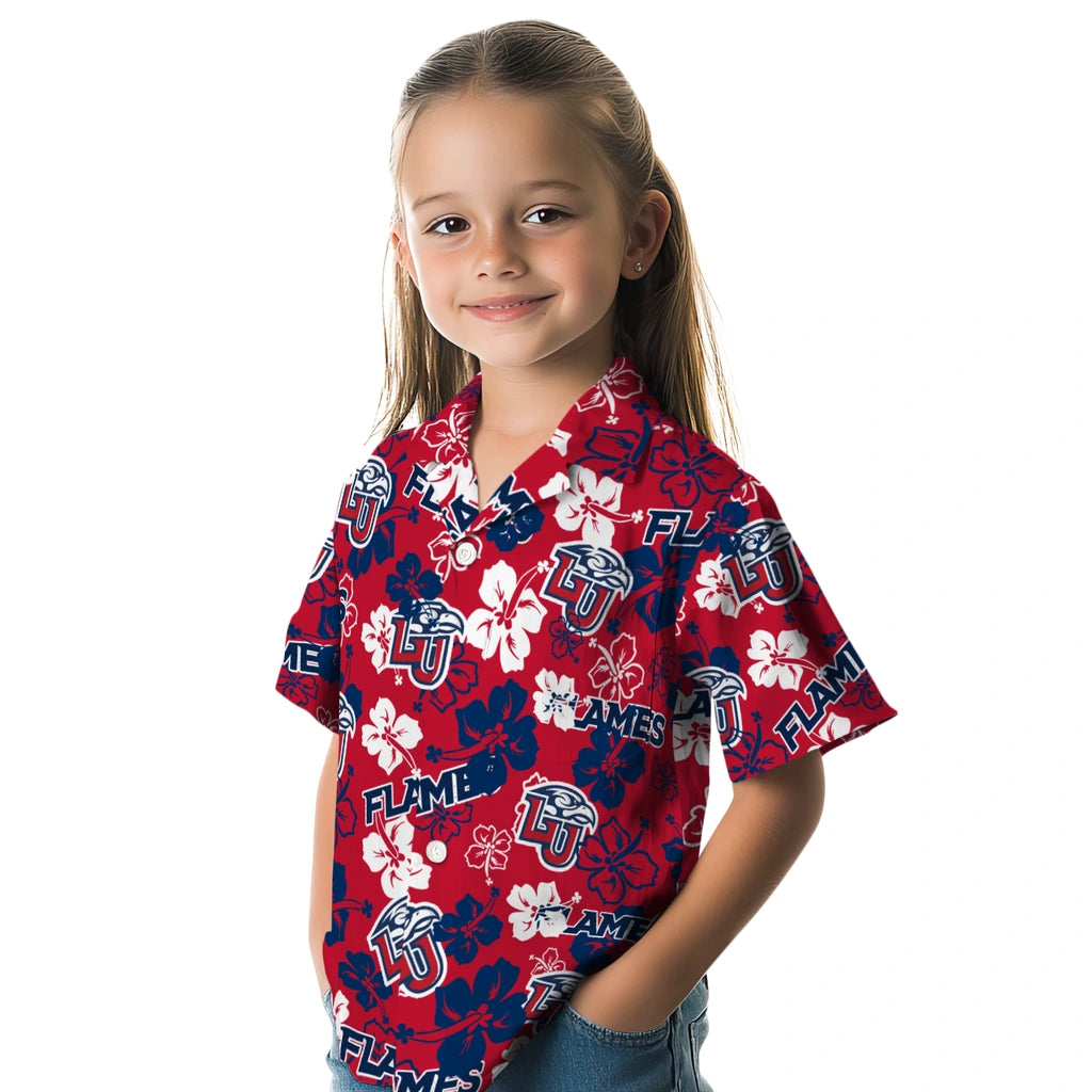 Liberty Flames Hibiscus Bloom Hawaiian Shirt – Moonbestprint