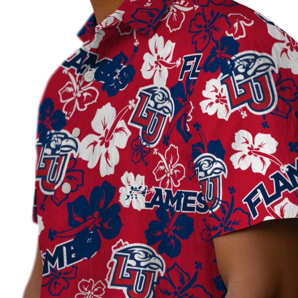 Liberty Flames Hibiscus Bloom Hawaiian Shirt – Moonbestprint