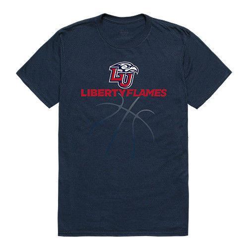Liberty University Flames NCAA Basketball Tee T-Shirt