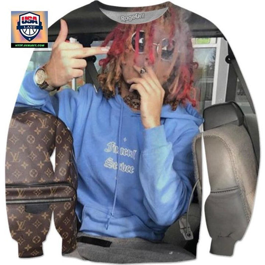 Lil Pump Sweater Front And Back ? Usalast