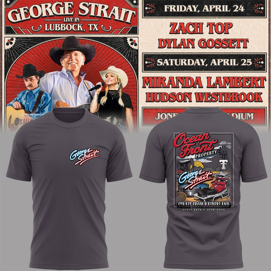 Limited Edition G. Strait x Texas Tech At Jones AT&amp;T Stadium Tshirt | MR17 Moonbestprint